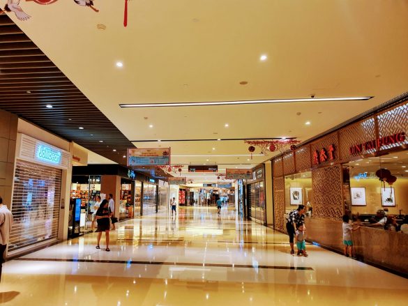 marina bay financial centre linked mall